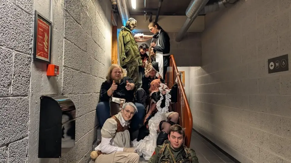 Cosplayere i fellesskap